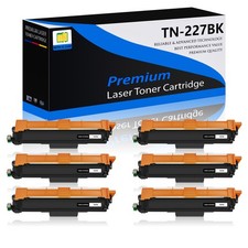 6PK TN227 Black Toner Cartridge For Brother HL-L3270CDW HL-L3290CDW MFC-L3710CW picture