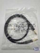Monoprice 1/4 Inch TRS Male to Male Cable Cord 3ft Black 16AWG picture