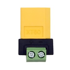 CY XT60 Female to 2Pin Contacts Terminal Female Solderless Adapter for DIY OEM picture