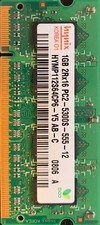 Hynix PC2-5300S 1 GB SO-DIMM 667 MHz DDR2 Memory (HYMP512S64CP8-Y5 AB-C) picture