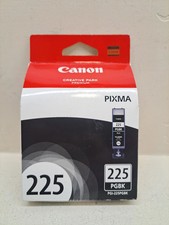 Canon Pixma 225 PGBK Genuine Black Ink Cartridge - NEW OPENED PACKAGING picture
