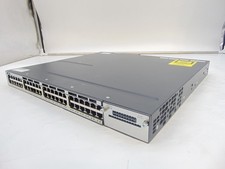 Cisco Catalyst WS-C3750X-48PF-S V02 PoE Ethernet Gigabit Network Switch picture