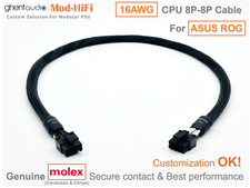 ⚡️16AWG CPU 8-Pin Cable for ASUS ROG THOR Titanium II 1600W -📏70cm / 27 inch picture