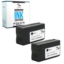 2 PK 934XL Ink Cartridges for HP 934 XL Black C2P23AN Cartridge Officejet Pro picture