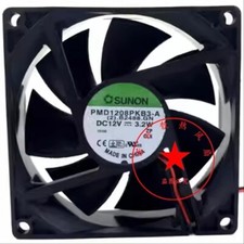 SUNON PMD1208PKB3-A 8020 DC12V 3.2W 8CM 2-Wire Silent Cooling Fan picture