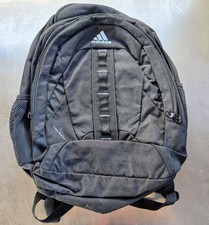 Adidas Prime Load Spring Laptop Electronic Backpack Black White picture