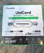 GlocalMe UniCord 65W USB-C Charging Cable w/ Built-In 4G WiFi Hotspot Global picture