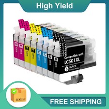 LC501XL Ink Cartridges for Brother MFC-J1260DW MFC-J1360DW J1410DW LC501 XL LOT picture