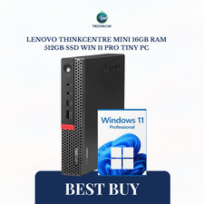 Lenovo ThinkCentre Mini  16GB RAM 512GB SSD Win 11 Pro Tiny PC picture