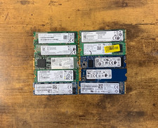 [ BULK LOT of 10] M.2 256GB SSD Various SAMSUNG HYNIX SANDISK TOSHIBA etc. picture