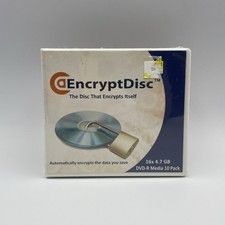 Rocky Mtn RAM ENCRYPTDISC DVD-R  256-bit AES Encryption 4.7GB 16X SPEED 10 PACK picture