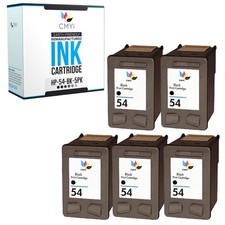 5-Pack Compatible CMYi Ink 54 Cartridges for HP DeskJet F4140 F4150 F4172 F4180 picture