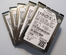 Lot of 5 Hitachi HTS541040G9SA00 5400rpm 8MB 1.5Gb/s 2.5