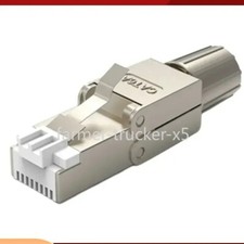 Cat 7 6a RJ45 Connector 8P8C STP Shielded Field Termination Plug for Cat7 Cat6a picture