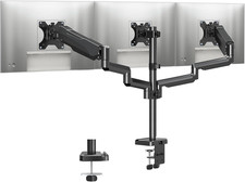 Triple Monitor Stand Mount - 3 Monitors Desk Mount for Computer Screens picture