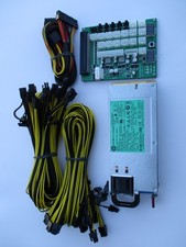 HP 1200 Watt Platinum All-In-One GPU Mining Rig Power Supply Kit ZSX-Amp picture