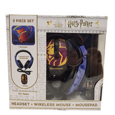 Harry Potter Headsets with Microphone, Wireless Mouse And mouse pad Tech Bundle picture