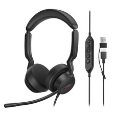 Yealink UH44 Wired USB Headset for Information Not Available, Black Dual picture