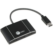 SIIG 8K 1x3 DisplayPort 1.4 to DisplayPort MST Hub Splitter picture