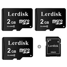 Factory Wholesale Micro SD Card 2GB Pack of 3 in Bulk MicroSD C6 with SD Adap... picture