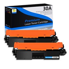 2PK BK CF230A 30A Laser Toner Cartridge Fit for HP LaserJet M203d M203dw Printer picture