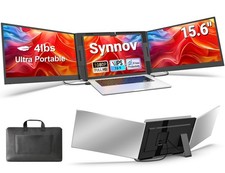 Synnov 15.6“ Laptop Screen Extender, 1080P FHD Ultra Light & Portable Triple picture
