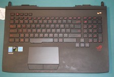 Asus ROG G751J 17.3 Palmrest Touchpad Keyboard 13NB06G1AP0201 picture