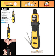 Impact Punchdown Tool with 66/110 Blade, Adjustable Force, CAT Cable Connector, picture