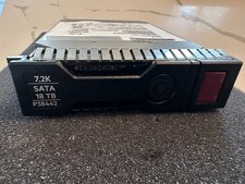 HPE 18TB Enterprise SATA HDD MB018000GXLAV P37677-001 7.2K RPM 3.5