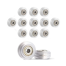 3D Printer Rollers Polycarbonate Gantry Wheels V Slot (13Pcs/Pack) Clear Ender 3 picture