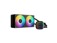 GAMDIAS AURA GL240 V2 240mm AIO Liquid CPU Cooler, Rotatable Pump Cover, 2 x 120 picture