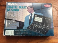 Vintage 90s CASIO SF5300B Digital Diary NOS NEW with Original Box picture