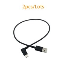 2pcs Tesla Model 3 Car USB-A TO USB-C TYPE C Charge USB Cable 1129356-00-B 33CM picture