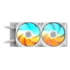 GIGABYTE GAMING 240 ICE LIQUID CPU COOLER, 240MM RADIATOR WITH 2X 120MM -  WHITE picture