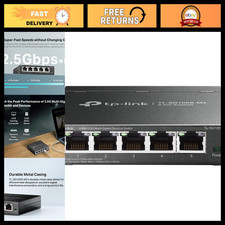 5-Port Multi-Gigabit 2.5G Unmanaged Ethernet Switch, High-Speed Network Hub picture