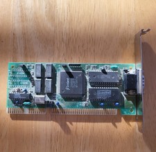 VINTAGE JAX-8216A TRIDENT TVGA9000B 512K ISA VGA CARD QUADTEL BIOS picture