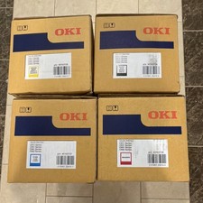 OKI Image Drum Set Black Cyan Magenta Yellow C911 C931 C941 C942 45103725-28 picture