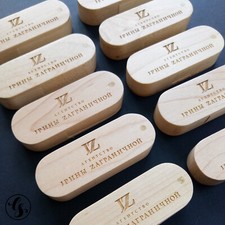 Wood USB Flash Drive 2.0 3.0 Memory Stick Personalized Custom Wooden Pen Drives picture