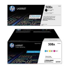 HP Genuine 508A Toners Brand NEW Set of 4 CF360A CF361A CF362A CF363A Unsealed picture