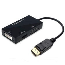 Displayport to HDMI/DVI/VGA Male to Female 3-in-1 Multi Function Adapter picture