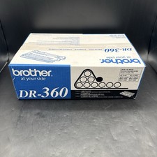 Genuine Brother DR-360 High Yield Toner Cartridge Black. Authentic, OEM. picture