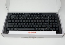 Red Dragon Varro Pro Black RGB Backlight Gaming Keyboard Excellent Condition picture