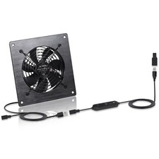 USB 120MM Cabinet Fan 5V Quiet Cooling Fan DC 12V IPX5 Waterproof Fan System ... picture