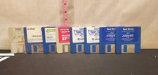 8 Atari 520 st computer Color Diskettes picture