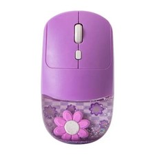 iJoy Water Glitter 2.4G Wireless Mouse USB for PC Mac Windows Cordless Optical picture