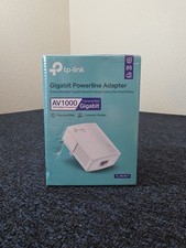 NEW TP-LINK Gigabit Powerline Adapter 1-Port White AV1000 1000Mbps TL-PA7017 picture