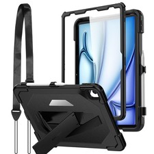 Case For iPad Air M4 13 Inch 2026 Heavy Duty With Screen Protector Stand Cover picture