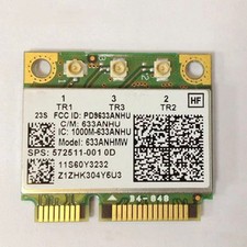 Genuine Intel Ultimate-N 6300 WiFi Wireless Card 633ANHMW 572511-001 TESTED GOOD picture