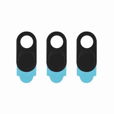 3pcs Metal Lens Cap Camera Privacy Protect Sticker Webcam Cover For Smartphone picture