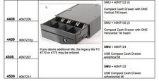 FOR PARTS IBM 4840 COMPACT CASH DRAWER, LOCK WITOUT 40N7104 picture